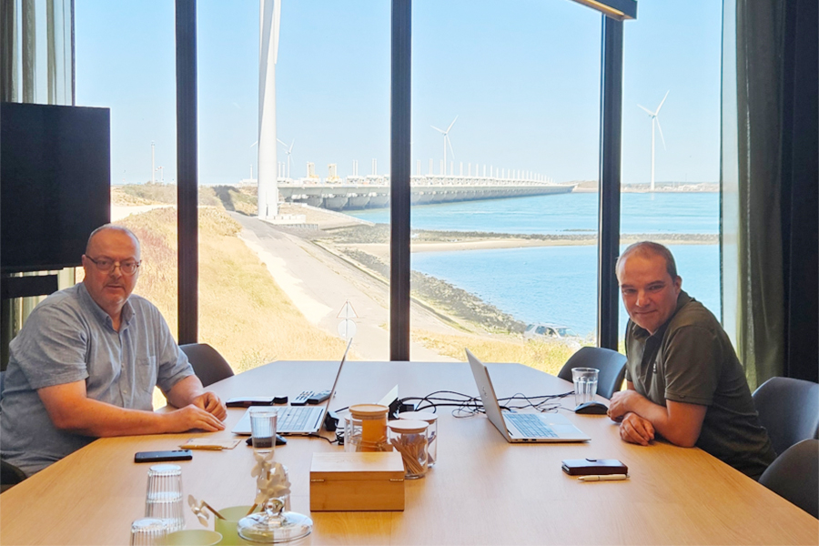 Start bedrijf Lighthouse Projects, Erik Houtepen en Alex Brouwer